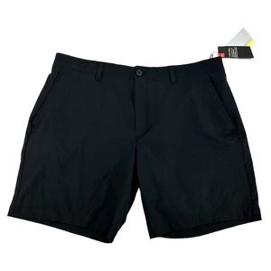Mens 42 Under Armour Iso-Chill Stretch Golf Shorts Black 1358785-001 NWT $75